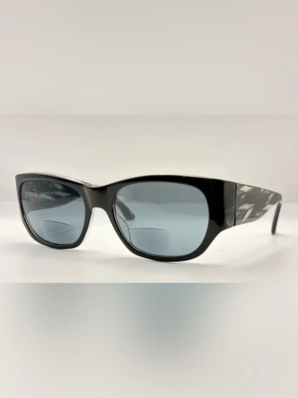Corinne McCormack Chloe Black Oval Sunglasses Frames Only